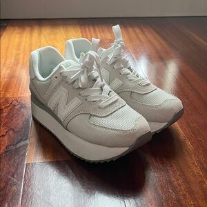 New Balance 574 Platform Sneakers
